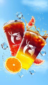 小蓝杯橘金气泡咖啡冰爽上新,绵密气泡口感引领夏日饮品潮流趋势